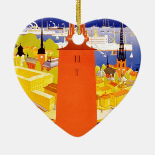  Stockholm Zweden Keramisch Ornament