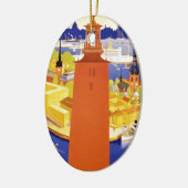 Stockholm Zweden Keramisch Ornament (Links)