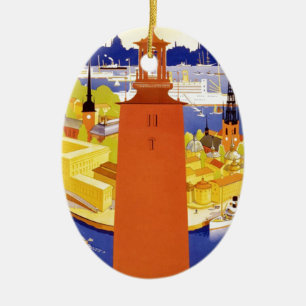  Stockholm Zweden Keramisch Ornament