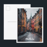 Stockholm Zweden Kunst reis beroemde plaats Briefkaart<br><div class="desc">Stockholm Zweden Kunst reis beroemde plaats</div>