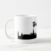 Stockholm Zweden Landmark Gift Mok (Links)
