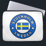 Stockholm Zweden Laptop Sleeve<br><div class="desc">Stockholm</div>