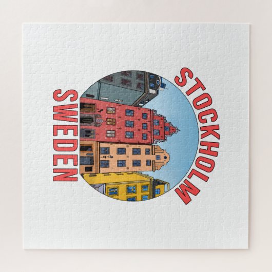 Stockholm Zweden Legpuzzel (Horizontaal)