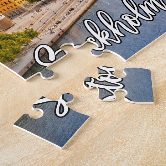 Stockholm, Zweden Legpuzzel (Zijkant)