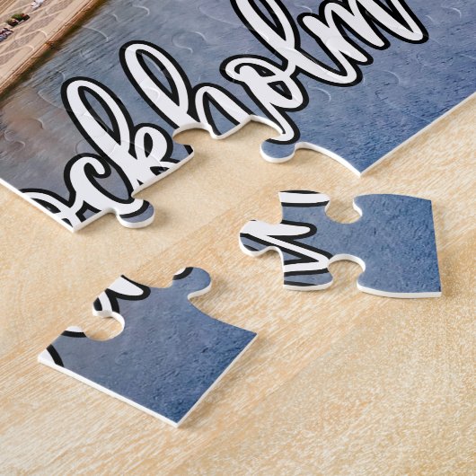 Stockholm, Zweden Legpuzzel (Zijkant)