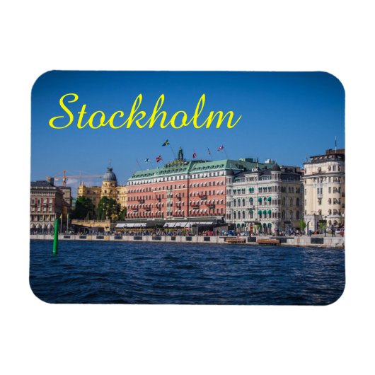 Stockholm Zweden Magneet (Horizontaal)