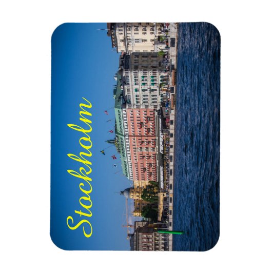 Stockholm Zweden Magneet (Verticaal)