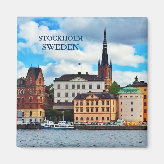 Stockholm, Zweden Magneet (Voorkant)