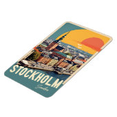 Stockholm Zweden Magneet (Linkerzijde)