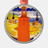  Stockholm Zweden Metalen Ornament (Voorkant)