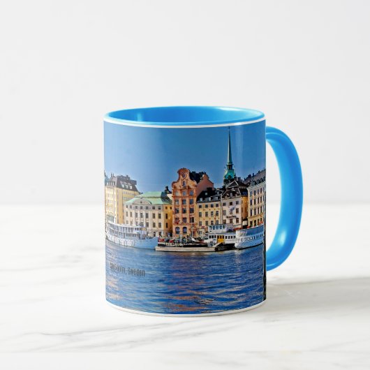 Stockholm, Zweden Mok (Voorkant rechts)