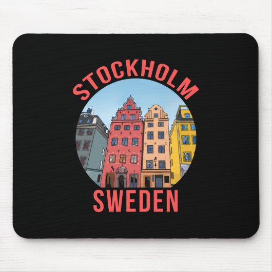 Stockholm Zweden Muismat (Voorkant)