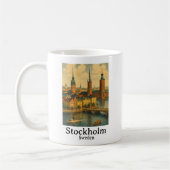  Stockholm Zweden Nordic Travel Koffiemok (Links)