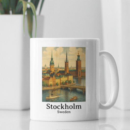  Stockholm Zweden Nordic Travel Koffiemok