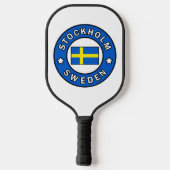 Stockholm Zweden Pickleball Paddle (Achterkant)