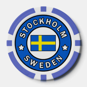 Stockholm Zweden Pokerchips