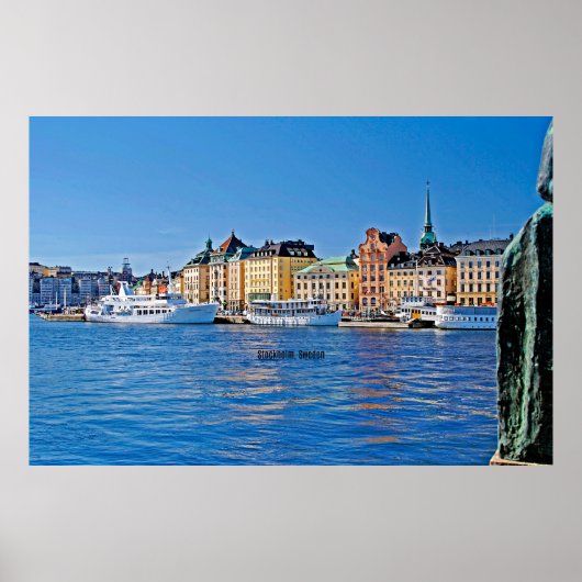 Stockholm, Zweden Poster (Voorkant)