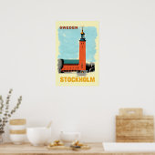 Stockholm, Zweden Poster (Keuken)