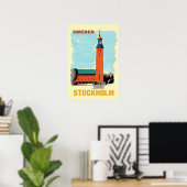 Stockholm, Zweden Poster (Thuiskantoor)