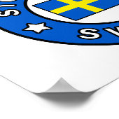 Stockholm Zweden Poster (Hoek)