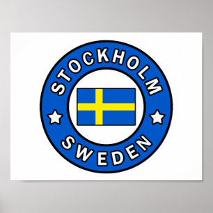 Stockholm Zweden Poster