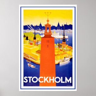  Stockholm Zweden Poster
