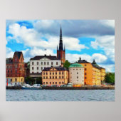 Stockholm, Zweden Poster (Voorkant)