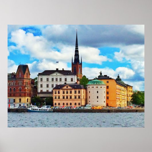 Stockholm, Zweden Poster (Voorkant)