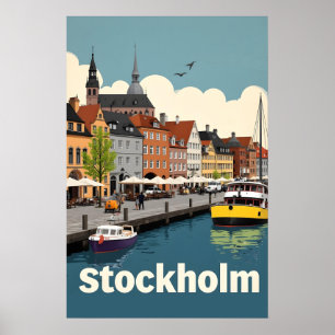 Stockholm Zweden Poster