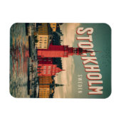 Stockholm Zweden Reizen  geschenken aan de waterka Magneet (Horizontaal)