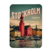 Stockholm Zweden Reizen  geschenken aan de waterka Magneet (Verticaal)