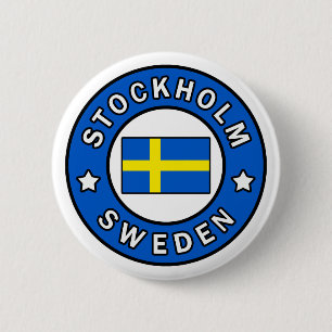 Stockholm Zweden Ronde Button 5,7 Cm