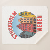 Stockholm Zweden Sherpa Deken (Voorkant (horizontaal))