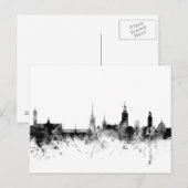 Stockholm Zweden Skyline Briefkaart (Voorkant / Achterkant)
