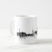 Stockholm Zweden Skyline Koffiemok (Voorkant links)