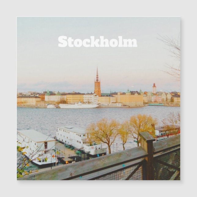 Stockholm, Zweden souvenir (Voorkant)