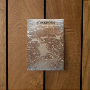 Stockholm Zweden Stad Uitzicht Sky Briefkaart