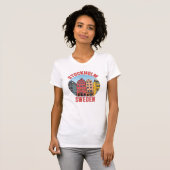Stockholm Zweden T-shirt (Voorkant volledig)