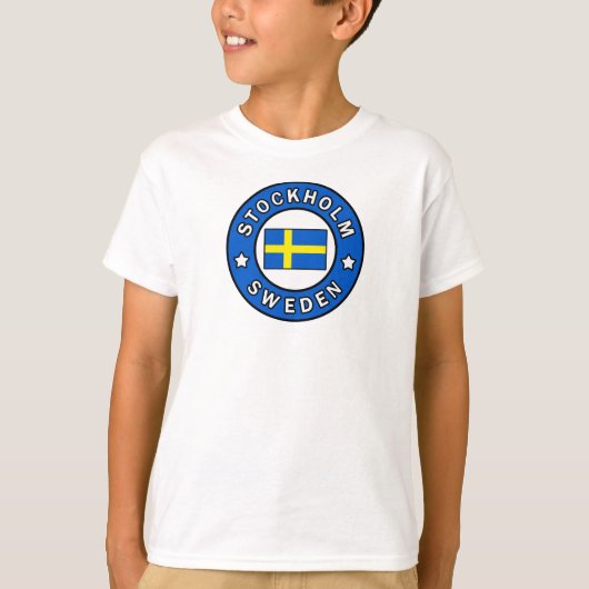 Stockholm Zweden T-shirt (Voorkant)