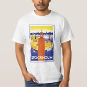  Stockholm Zweden T-shirt (Voorkant)