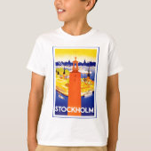  Stockholm Zweden T-shirt (Voorkant)
