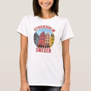 Stockholm Zweden T-shirt