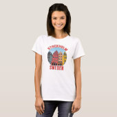 Stockholm Zweden T-shirt (Voorkant volledig)