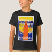  Stockholm Zweden T-shirt (Voorkant)