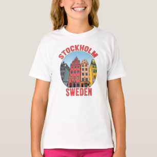 Stockholm Zweden T-shirt