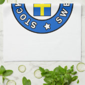Stockholm Zweden Theedoek (Gevouwen)