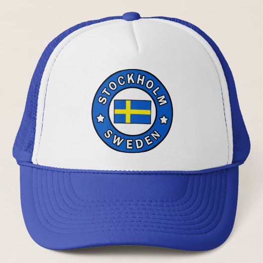 Stockholm Zweden Trucker Pet (Voorkant)