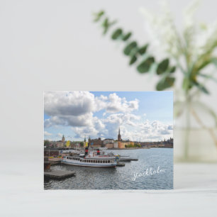 Stockholm Zweden uitzicht Briefkaart