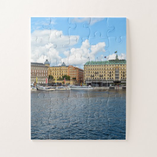 Stockholm Zweden uitzicht Legpuzzel (Verticaal)