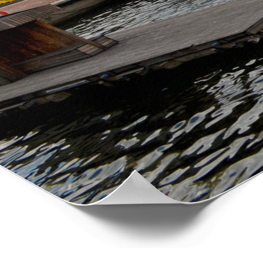 Stockholm Zweden uitzicht Poster (Hoek)